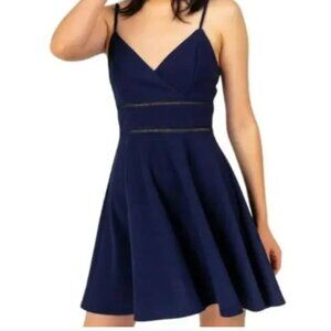 Jun and Ivy Navy Dress